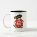 Search for lifes better with a dog mugs Animal lover