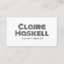 Search for edgy business cards Minimalist