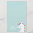 Search for unicorn stationery paper Trendy