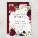Search for maroon quinceanera invitations Burgundy
