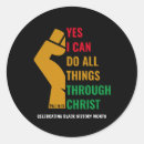 Search for african american christian stickers Black history month
