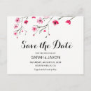 Search for cherry blossom save the dates Typography