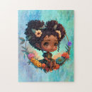 Search for black girl puzzles Flowers