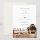 Search for palm springs wedding invitations California
