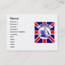 Search for union jack business cards English