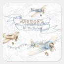 Search for vintage aeroplane stickers Birthday