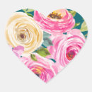 Search for heart bridal shower stickers Roses