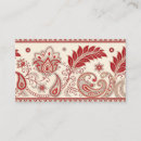 Search for traditional pattern business cards Floral