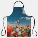 Search for red balloon aprons Hot air balloon