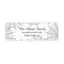 Search for spiderweb return address labels White