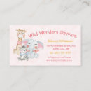 Search for giraffe business cards Daycare