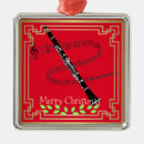 Search for clarinet christmas tree decorations Musical instrument