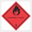 Search for flammable stickers Fire