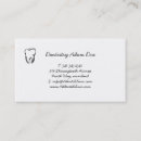 Search for teeth business cards White