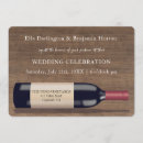 Search for wine bottle wedding invitations Rustic