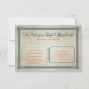 Search for teal and orange wedding invitations Stylish