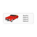 Search for antique car return address labels Automobile