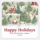 Search for red barns stickers Country christmas