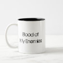 Search for my enemies mugs Goth