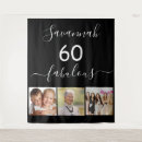Search for fabulous 60 birthday party decor Black