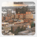 Search for hamburger stickers Hansestadt
