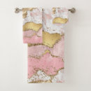 Search for marble rose gold bathroom accessories Feminine