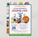 Search for soccer game birthday invitations All star