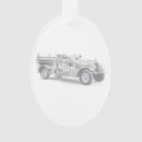 Search for firetruck christmas tree decorations Vintage
