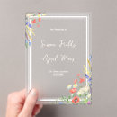 Search for see through invitations Watercolor