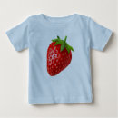 Search for strawberry baby shirts Red