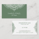 Search for olive green business cards Elegant