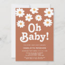Search for retro baby shower invitations Typography