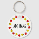 Search for kids decor round key rings Cute animal