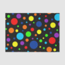 Search for dotty tissue paper Black