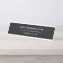 Search for elegant name plates Real estate agent