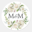 Search for watercolor monogram stickers Gold