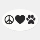 Search for peace love dogs stickers Heart