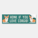 Search for corgi bumper stickers Puppy
