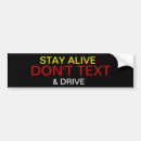 Search for alive bumper stickers Text