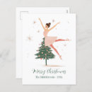 Search for love ballet postcards Watercolor