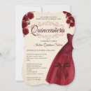 Search for burgundy quinceanera invitations Mexican spanish latina