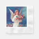 Search for christmas angel napkins Vintage