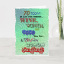 Search for 70th for women birthday cards Humour