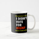 Search for political campaign mugs Red white blue