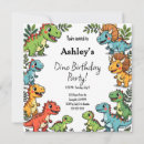 Search for tyrannosaurus rex birthday invitations Trex