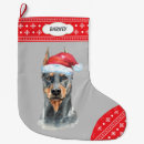 Search for doberman christmas stockings For pets