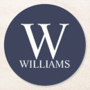 Search for round coasters Initial