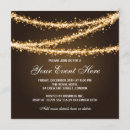 Search for elegant corporate party invitations String lights