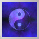 Search for purple yin yang posters Blue