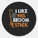 Search for broom stick stickers Witch